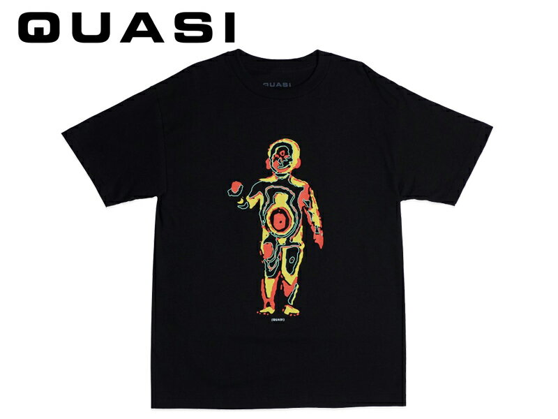 ☆QUASI【クアジ】CHILD T-SHIRT BLACK チャイルド Tシャツ ブラック 19794 クワージー スケート メンズ レディース