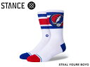 STANCESTEAL YOURE BOYD CREW SOCKS WHITE クルーソックス ホワイト 19343 