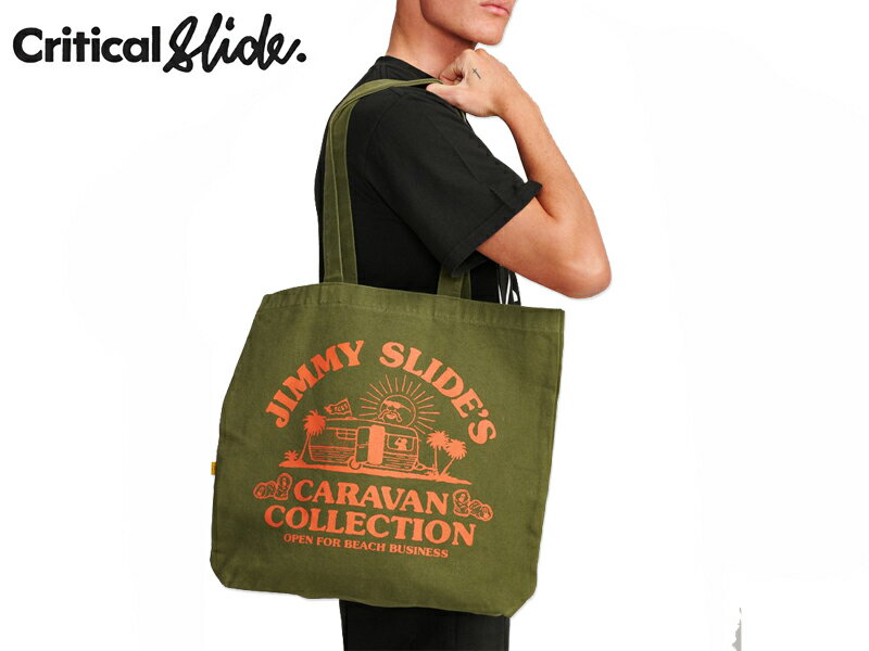 TCSS【ザクリティカルスライドソサイエティ】CARAVAN TOTE BAG KHAKI キャラバン トート カーキ 19686 ..