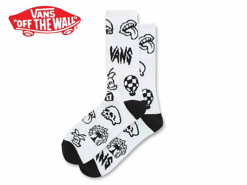 ☆VANS【バンズ】LOST AND FOUND CREW SOCKS LOST AND FOUND クルーソックス ロスト＆ファウンド 19688 [靴下 SKATE SK8 スケボー ヴァンズ] 　10P18Jun16