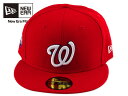 ☆NEWERA【ニューエラ】MLB 59FIFTY WORLD CHAMPIONS WASHINGTON NATIONALS RED ワシントン・ナショナルズ ...