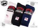 ☆RAILROAD SOCK【レイルロードソックス】3P CREW WORK SOCKS 3足セット クルーワークソックス 19213 20394 MADE IN USA 靴下 メンズ 無地 アメカジ 厚手 20633 21608