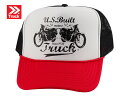 ☆TRUCK BRAND【トラックブランド】BIKES V6 RED/WHTIE/BLACK メッシュキャップ レッド/ホワイト/ブラック 8730 SNAPBACK スナップバック アメカジ 帽子 メンズ レディース 14297