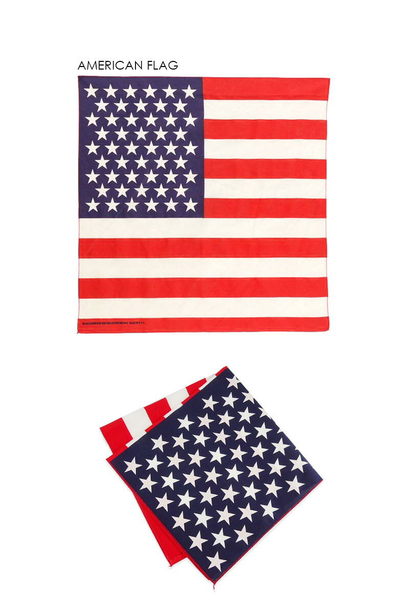 ハブアハンク HAV-A-HANK PATRIOTIC&FLAGS BANDANA AMERICAN FG アメリカ国旗 バン...
