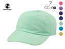 ☆NEWHATTAN【ニューハッタン】COTTON STONE WASHED CAP PASTEL コットン ウォッシュド キャップ パステル系 13382 2...