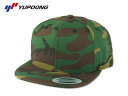 ☆FLEXFITYUPOONG PREMIUM CLASSIC SNAPBACK CAMO クラシック スナップバックキャップ カモ 13566 16360 20643