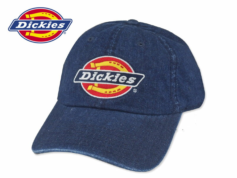 ディッキーズ 帽子 レディース ☆DICKIES【ディッキーズ】ICON ADJUSTABLE CAP DARK INDIGO アイコン アジャスターキャップ ダークインディゴ 15897 [メンズ レディース シンプル 帽子]　10P01Mar15