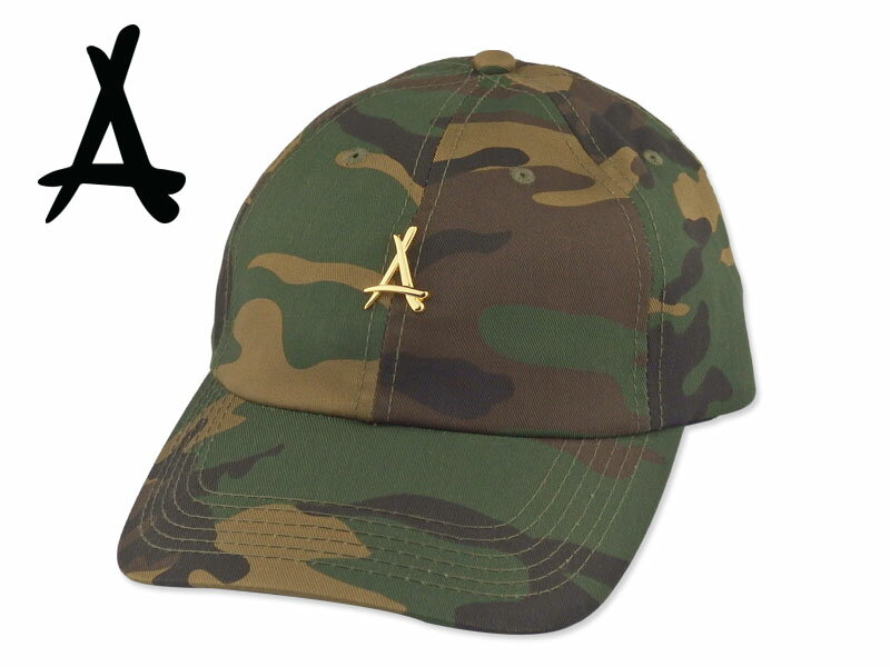 ☆ALUMNI【アラムナイ】24K DAD HAT CAMO/GOLD カモ/ゴールド 15694【送料無料】[メンズ レディース]