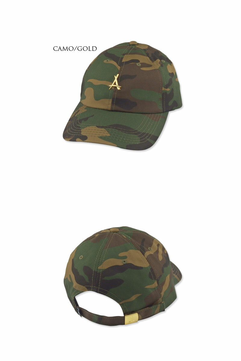 ☆ALUMNI【アラムナイ】24K DAD HAT CAMO/GOLD カモ/ゴールド 15694【送料無料】[メンズ レディース]