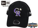 NEWERA【ニューエラ】9TWENTY MLB ALLSTAR GAME 2022 PATCH COLORADO ROCKIES BLACK/TEAM オールスターゲーム パッチ コロラド ロッキーズ ブラック/チーム メジャーリーグ20526(4)