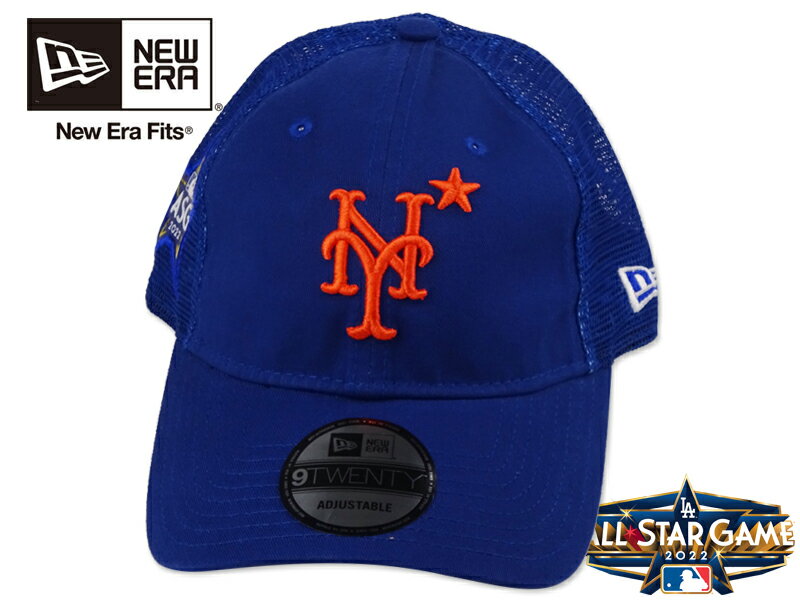 Rakuten - NEWERA【ニューエラ】9TWENTY MLB ALLSTAR GAME 2022 PATCH NEWYORK METS ROYAL オールスターゲーム パッチ ニューヨーク メッツ ロイヤル メジャーリーグ20526