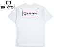 ☆BRIXTON【ブリクストン】ALPHA BLOCK T-