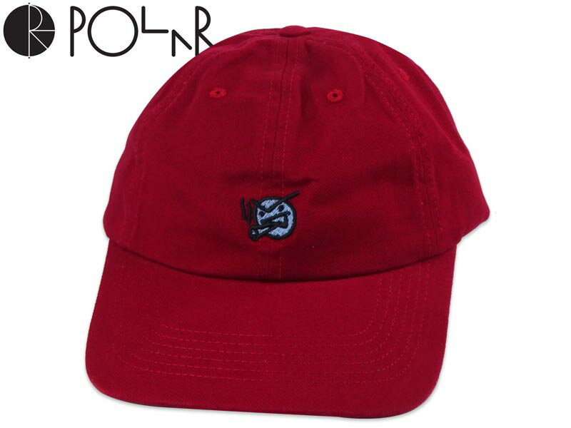 ☆POLAR【ポーラー】Angry Stoner Cap Red c