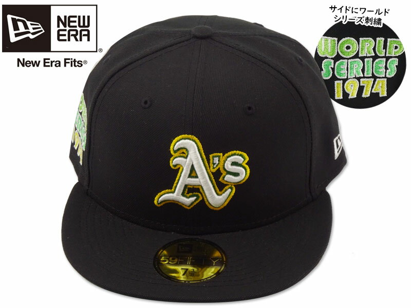 Rakuten - NEWERA【ニューエラ】59FIFTY CITRUS POP OAKLAND ATHLETICS BLACK シトラスポップ オークランド アスレチックス ブラック 20719