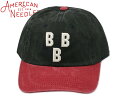 AMERICAN NEEDLE アメリカンニードル ARCHIVE-NEGRO LEAGUE BIRMINGHAM BLACK BARONS BLACK/RED ニグロリーグ バーミンガム ブラック バロンズ キャップ ブラック/レッド 20516 21619