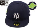 NEWERA59FIFTY CITRUS POP NEWYORK YANKEES NAVY シトラスポップ ニューヨークヤンキース ネイビー 20719