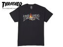 ☆THRASHER【スラッシャー】COP CAR T-Shirt BLACK コップカー Tシャツ ブラック 20784 スケボー スケートボード メンズ レディース NECKFACE ネックフェイス