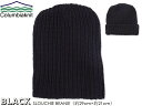 Columbiaknit コロンビアニット SLOUCHIE BEANIE COTTON WATCH CAP BLACK コットンニットキャップ ブラック 20950 MADE IN USA