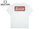 ☆BRIXTONSTEADFAST POCKET T-SHIRTS WHITE ポケット Tシャツ ホワイト 19673 P23Jan16