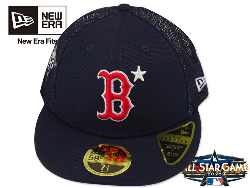 楽天ストリームNEWERA【ニューエラ】59FIFTY LOW PROFILE MLB ALLSTAR GAME 2022 PATCH BOSTON RED SOX NAVY オールスターゲーム パッチ ボストン レッドソックス ネイビー メジャーリーグ20523