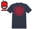 SPITFIRE スピットファイヤー CLASSIC 039 87 SWIRL T-SHIRT NAVY/RED Tシャツ ネイビー/レッド 20890 半袖 SKATE SK8 スケボー SUPREME 10P25Oct14