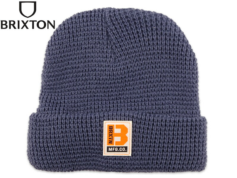 BRIXTON ブリクストン BUILDERS WAFFLE KNIT BEANIE OMBRE BLUE ビルダーズ ワッフルビーニー オンブレブルー 21157