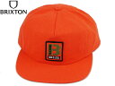 BRIXTON uNXg BUILDERS MP ADJ ORANGE r_[Y Lbv IW 21156 [Y fB[X]