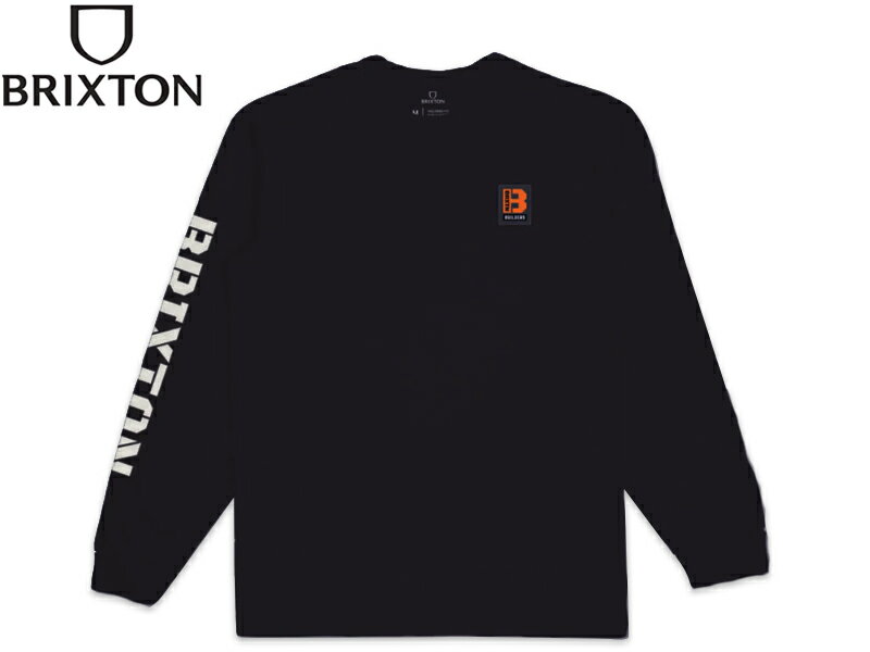 BRIXTON ブリクストン BUILDERS LONG SLEEVE T-SHIRTS BLACK ビルダーズ ロングスリーブTシャツ ブラック 21159