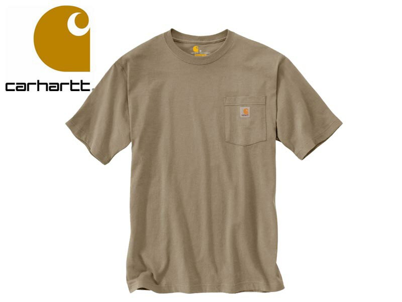 CARHARTT カーハート CTK87 Workwear Pocket Tシャツ DESERT ポケット Tシャツ デザート 17474[アメカジ 帽子 メンズ レディース]10P05..