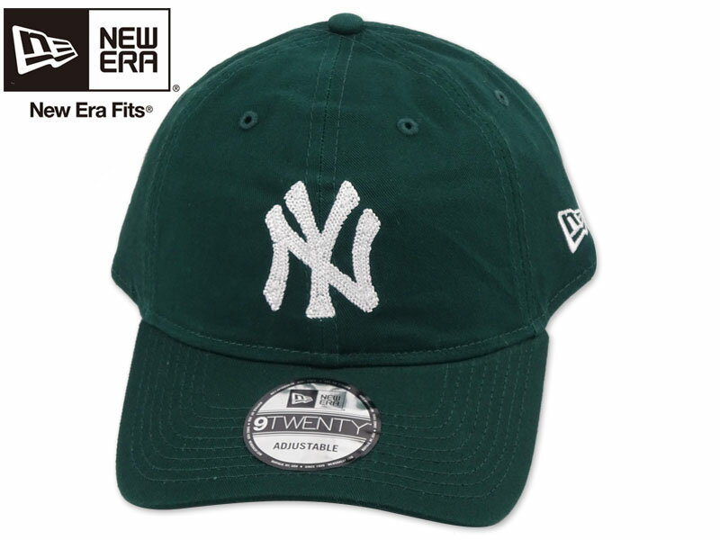 NEWERA × URBAN OUTFITTERS ニューエラ × アーバン・アウトフィッターズ 9TWENTY NEWYORK YANKEES DARK GREEN ニューヨークヤンキース ダークグリーン 21090[メンズ レディース]