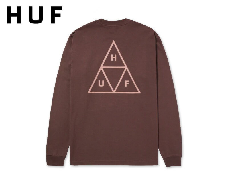 Rakuten - HUF ハフ ESSENTIALS SET TT LONG SLEEVE EGGPLANT ロングスリーブ エッグプラント 21374 [スケボー スケートボード メンズ レディース]