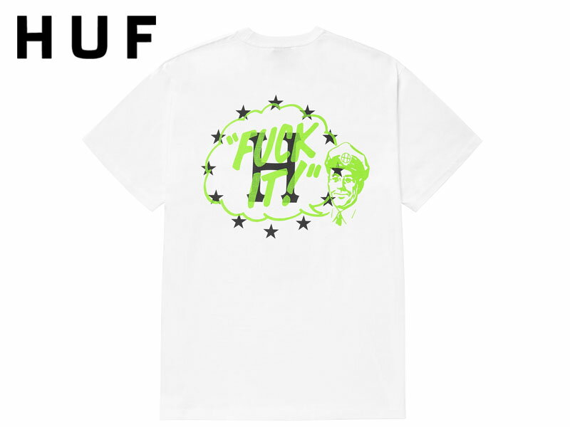 Rakuten - HUF ハフ GALACTIC MOTTO T-SHIRTS WHITE Tシャツ ホワイト 21066 [スケボー スケートボード メンズ レディース]