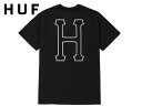 HUF ハフ SET H T-SHIRTS BLACK セット Tシャツ ブラック 20938 21072 21580 スケボー スケートボード メンズ レディース