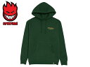 SPITFIRE Xsbgt@C[ HELL HOUNDS 2 PULLOVER HOOD DARK GREEN vI[o[t[h _[NO[ 21419 [p[J[ SKATE SK8 XP{[]