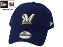 NEWERA j[G 9FORTY THE LEAGUE GAME CAP MILWAUKEE BREWERS NAVY ~EH[L[Eu[Y lCr[ 21355