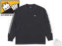 LAST RESORT AB×SPITFIRE WHEELS ラストリゾートエービー×スピットファイヤー LRxSF LONG SLEEVE T-SHIRTS BLACK ロングスリーブTシャツ ブラック 21303