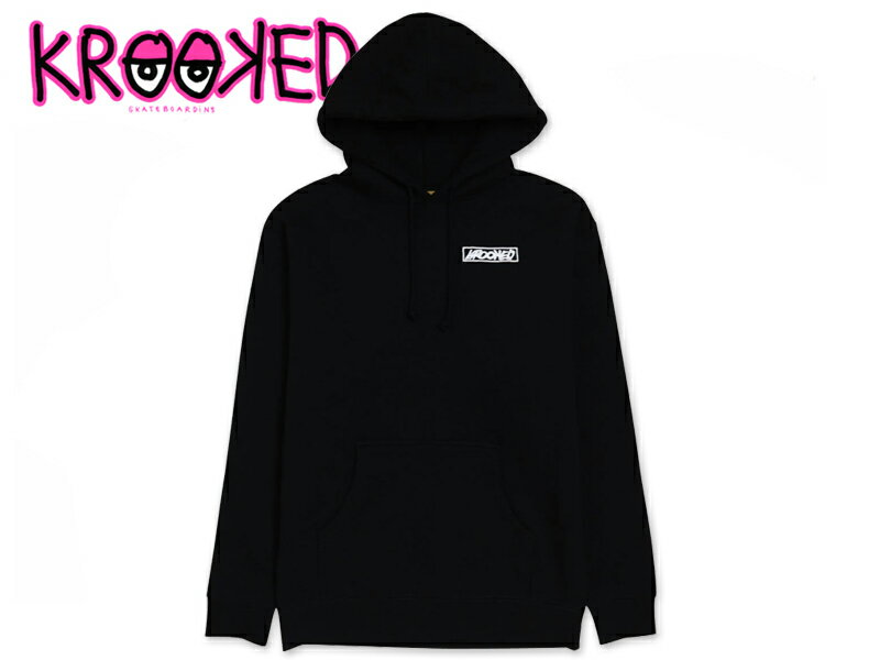 Rakuten - KROOKED クルキッド MACE 2 PULLOVER HOODIE BLACK フーディー ブラック 21410 [GONZ ゴンズ スケボー クルックド ] 10P05Sep15