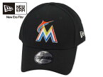 NEWERA ニューエラ 9FORTY MLB THE LEAGUE NEW ERA Miami Marlins Black マイアミ・マーリンズ ブラック 21027 [メンズ レディース]