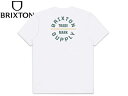 BRIXTON ブリクストン OATH V T-SHIRTS WHITE