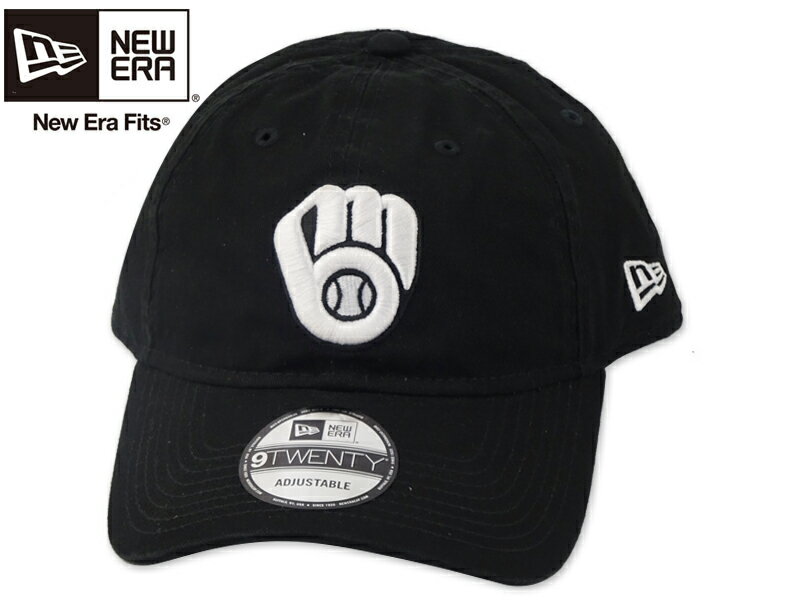Rakuten - NEWERA ニューエラ 9TWENTY MLB CORE CLASSIC MILWAUKEE BREWERS BLACK ミルウォーキー・ブルワーズ ブラック 21352 [メンズ レディース]
