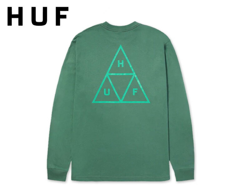 Rakuten - HUF ハフ ESSENTIALS SET TT LONG SLEEVE PINE ロングスリーブ パイン 21374 [スケボー スケートボード メンズ レディース]