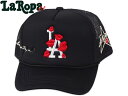 LA ROPA Life p SIGNATURE fLAfTRUCKER HAT BLACK gbJ[Lbv ubN 21511 21631 [Y fB[X]