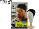 TITANDONNAy^C^hizREAL FIT SPANDEX CAP BLACK A tBbg XpfbNX Lbv ubN 19595y[֑ΉzyXqDꃂmz