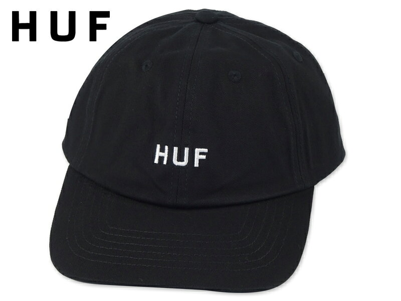 ★HUF（ハフ）は、2002年プロスケーター、キース・ハフナゲルが立ち上げたスケートボード・スニーカー・アパレルのセレクトショップ。クリーンカットと独特なデザインやリミテッドコラボはスケーターやスニーカーファンを虜にしている。 6パネルカーブバイザーハット。フロントクラウンにHUFの「オリジナルロゴ」刺繍。サイズ調整可能なストラップバックアジャスター付き。 サイズ　：　フリーサイズ、 素材　：コットン