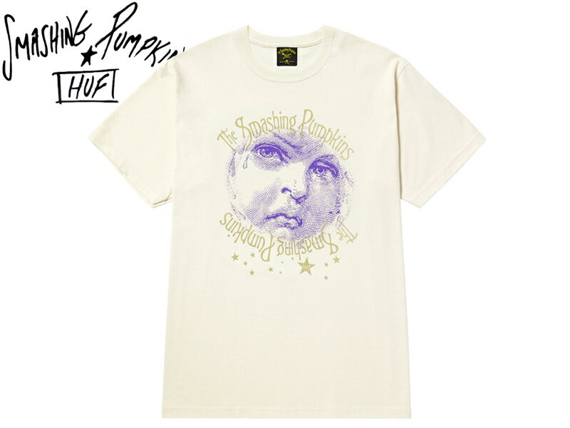 HUF×SUMASHING PUMPKIN ハフ×スマッシング・パンプキンズ JELLYBELLY T-SHIRTS BONE Tシャツ ボーン 21241 [メンズ レディース]