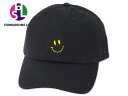 STANDARD HAT LABO X^_[hnbg{ SMILE LOGO CAP BLACK/YELLOW X}CS Lbv ubN/CG[ 21466 [Y fB[X 싅 ] 21555