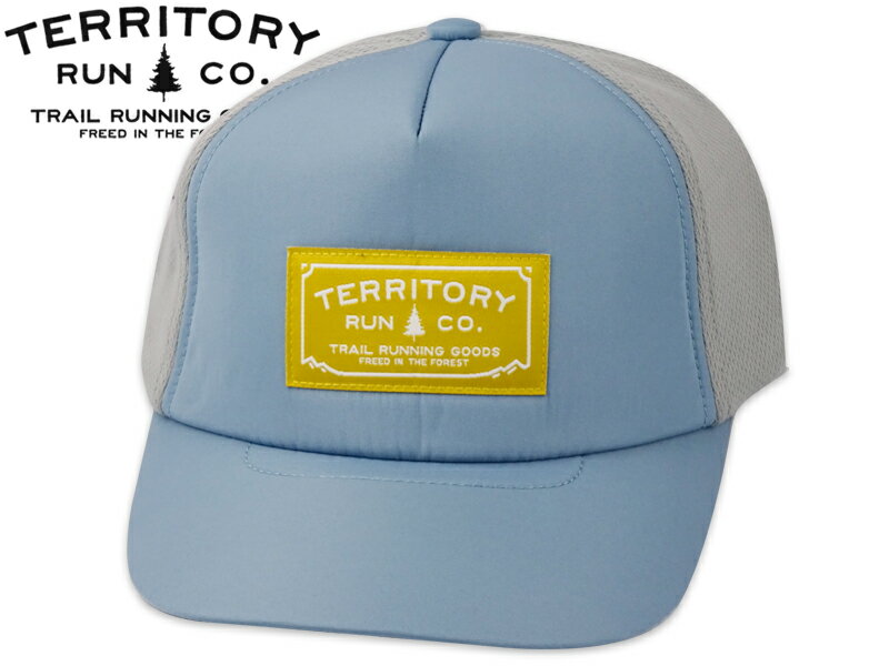 Territory Run Co. テリトリーラン THE ATHLETIC TRUCKER SKY アスレチック メッシュキャップ スカイ 21337 [メンズ レディース トレイルラン トレラン]