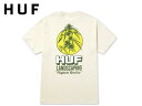 HUF ハフ LANDSCAPING T-SHIRTS BONE Tシャツ ボーン 21375 