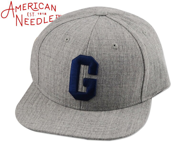 乐天商城 - AMERICAN NEEDLE アメリカンニードル 400SERIES HOMESTEAD GRAYS HEATHER GREY ホームステッドグレイズ ヘザーグレー 22696 [メンズ レディース]