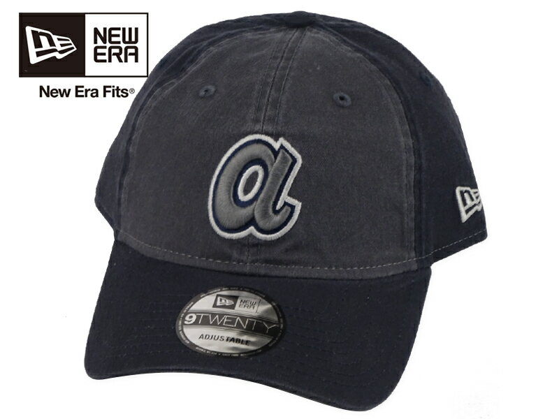 Rakuten - NEWERA ニューエラ 9TWENTY ATLANTA BRAVES PRACTICE CAP NAVY/GRAPHITE アトランタ ブレーブス キャップ ネイビー/グラファイト 22742